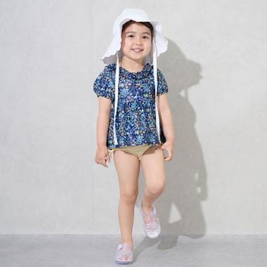 【一部WEB限定カラー】【SWIM】パフスリーブタンキニ