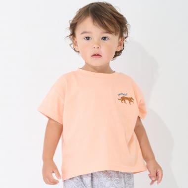 【Penfield】接触冷感刺しゅう半袖Tシャツ