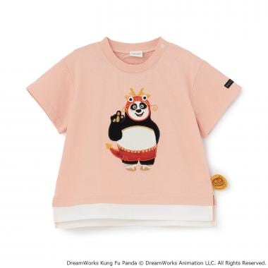 【WEB別注】【カンフーパンダ】刺しゅう半袖Tシャツ