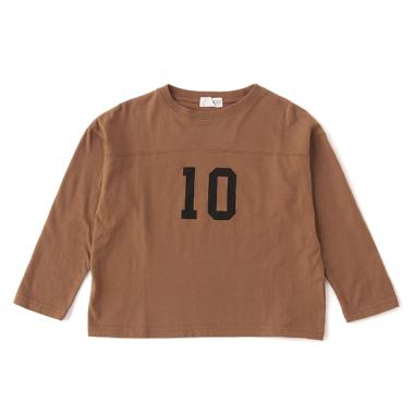 ナンバーロゴビッグシルエットTシャツ