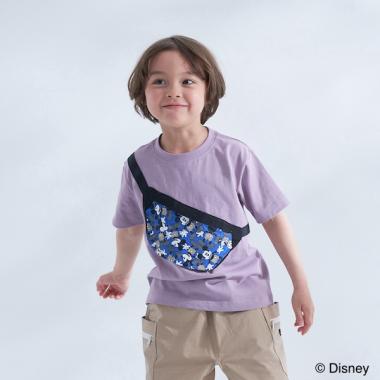 【DISNEY】MICKEY MOUSE/バックパックTシャツ