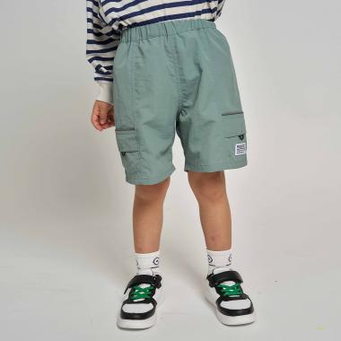 【スクール対応】【撥水・防汚・耐久・UV】４分丈パンツ(反射シート付き)