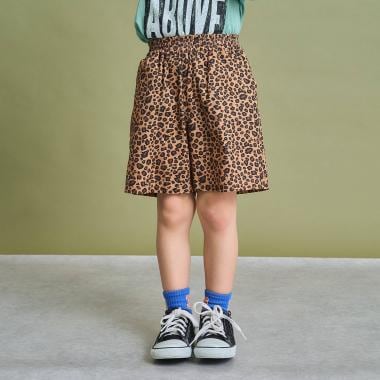 【ストレッチで動きやすい】アソート総柄４分丈パンツ