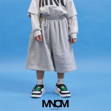 8分丈ワイドスウェットパンツ【MNCM】