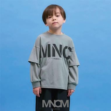 【防汚・速乾・型崩れしない】フェイクレイヤードTシャツ【MNCM】