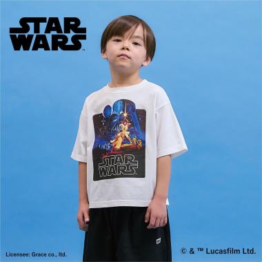 【STAR WARS】【防汚・速乾・型崩れしない】アソートプリントTシャツ【MNCM】