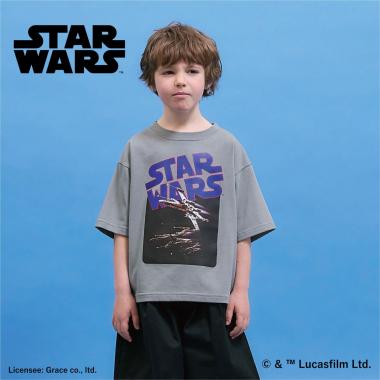 【STAR WARS】【防汚・速乾・型崩れしない】アソートプリントTシャツ【MNCM】