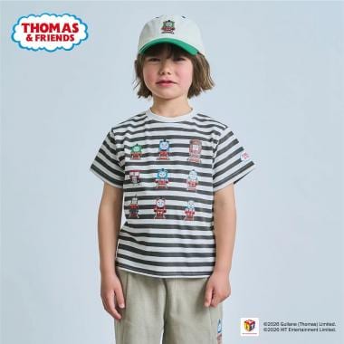 【3月13日発売予定】【きかんしゃトーマス】トーマスアンドフレンズ集合半袖Tシャツ