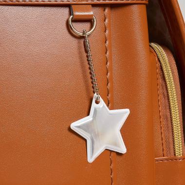 【通園通学】【安心】スター反射チャーム