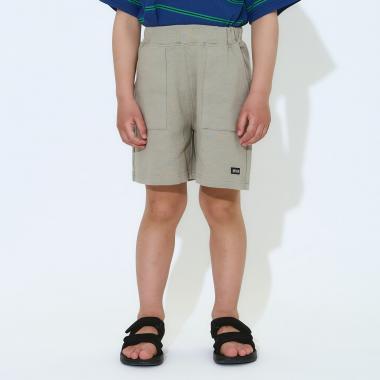 【ともパン】【防汚・UV・接触冷感】ベイカーポケット４分丈パンツ