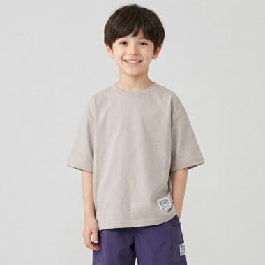 【予約/5月上旬～5月中旬入荷予定】【綿100％】【ヘビロテ】どちらが前でもOK！半袖Tシャツ(2枚セット)