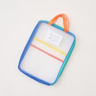 【スクール対応】A4サイズが入るメッシュマルチケース