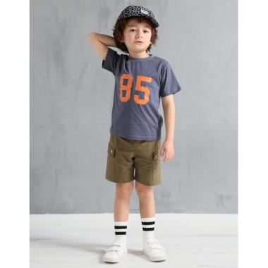 吸水速乾ナンバープリントTシャツ