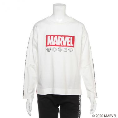 【MARVEL】 ボックスロゴTシャツ