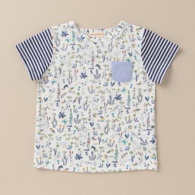 【リバティファブリック】THEO半袖Tシャツ(BOY)【日本製】