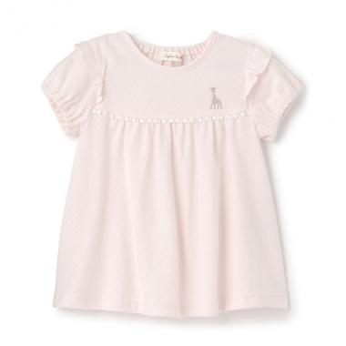 レース半袖Tシャツ