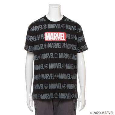 【MARVEL】 ロゴボーダーTシャツ