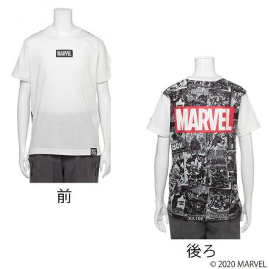 【MARVEL】 コミックフォトグラフィックTシャツ