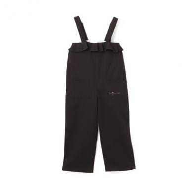 レーヨン混フリルつきサロペット