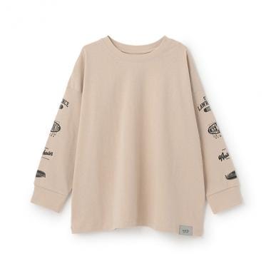 【365D.】袖プリントビッグロンT