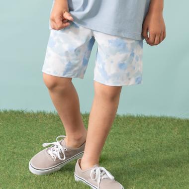 【水陸】柄ショートパンツ