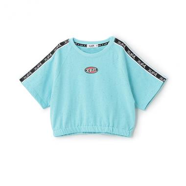 【人気商品再入荷】【直営店で取り扱い無し】ロゴテープカラーネップ半袖Tシャツ