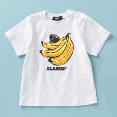 OGゴリラ＆バナナプリントTシャツ