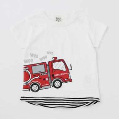 働く車柄Tシャツ