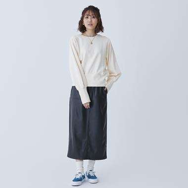 【リンク】フェイクレザーナロースカート