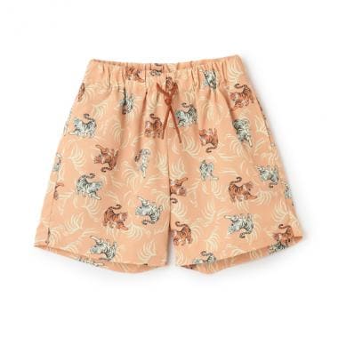 総柄ハーフパンツ