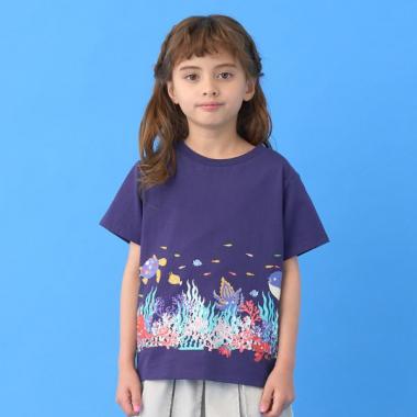 海柄Tシャツ
