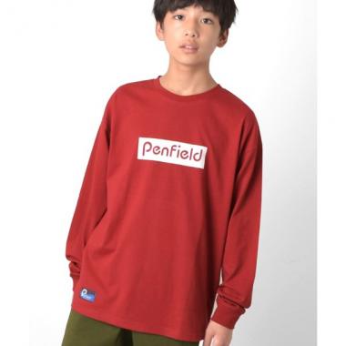 【Penfield】ロゴプリント長袖Tシャツ