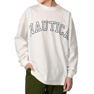 【NAUTICA】フロントロゴTシャツ
