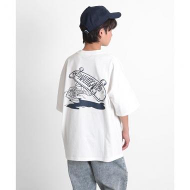 【NAUTICA】バックプリントビッグ半袖Tシャツ