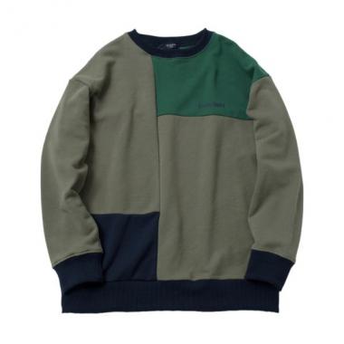 【Penfield】TC裏毛・カラーブロックトレーナー