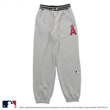 【MLB】裏毛チーム刺しゅうワッペン付きスウェットパンツ