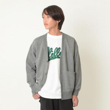 裏毛・ベーシックカーディガン