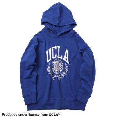 【UCLA】裏毛フロントカレッジロゴパーカー