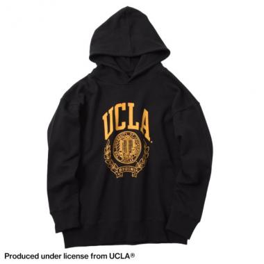 【UCLA】裏毛フロントカレッジロゴパーカー