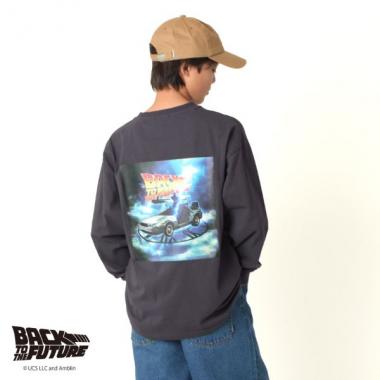【Back to the Future】ヴィンテージ加工天竺Tシャツ