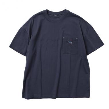 【STREET】スケーター刺繍ビッグ半袖Tシャツ