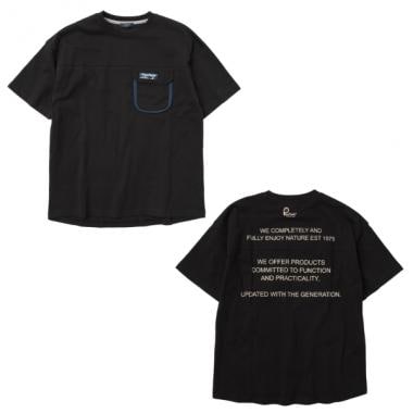 【Penfield】USAコットン・ポケット付きバックロゴ半袖Tシャツ
