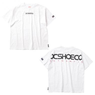 【DC】 ロゴデザイン半袖Tシャツ