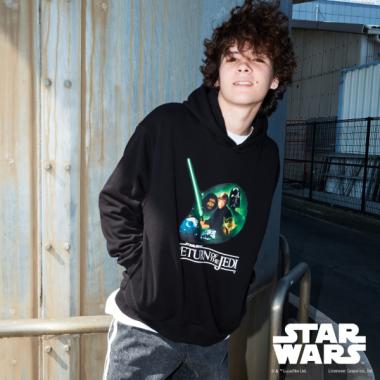 【STAR WARS】エピソード6 / フロントプリントパーカー