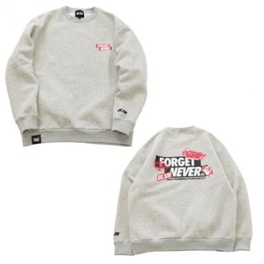 【GLSW. × FORGET NEVER】BOX LOGOトレーナー