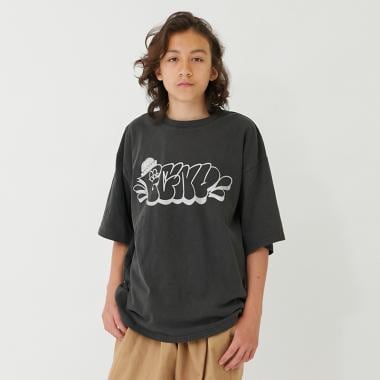 【FORGETNEVER】ヘビーウェイトピグメント加工プリントTシャツ