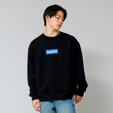 【毛玉になりにくい】裏起毛・ボックス刺繍ロゴトレーナー