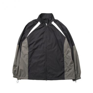 【GLSW.】【セットアップ対応】パネル切替ジップアップジャケット