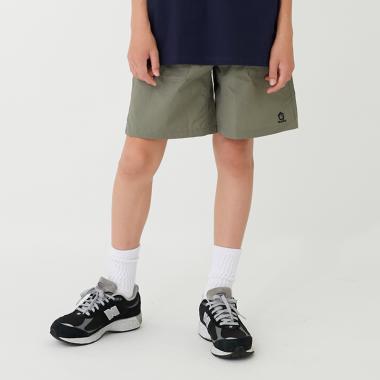 【撥水】ナイロンワッシャークラミングハーフパンツ
