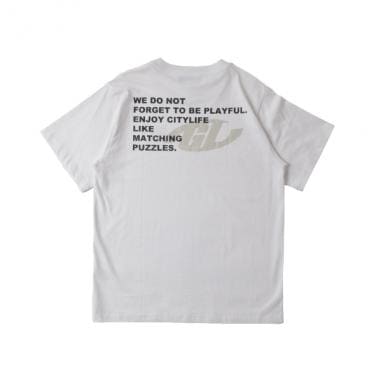 【プチプラ】バックプリント半袖Tシャツ